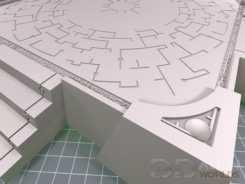 Necrontyr Landing Pad Game Terrain