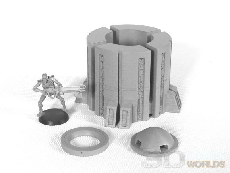 Necrontyr Power Generator Set Game Terrain