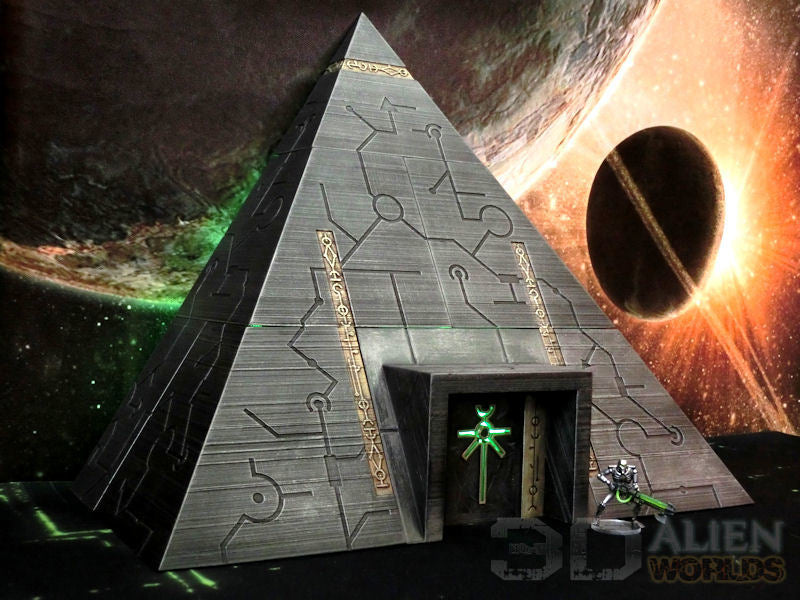 Necrontyr Pyramid Game Terrain