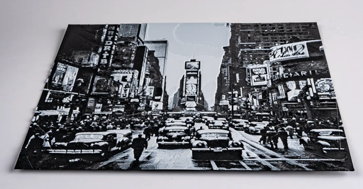 Custom 3D Printed Textured Photo | Personalized Photo Art Display - KreativLayers