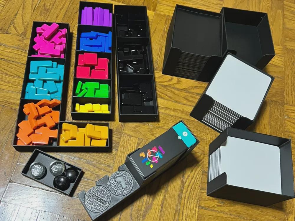 Project L Board Game Insert / Organizer