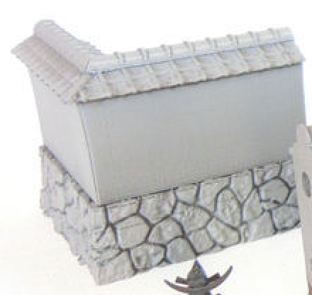 Samurai Stone Walls Set Game Terrain