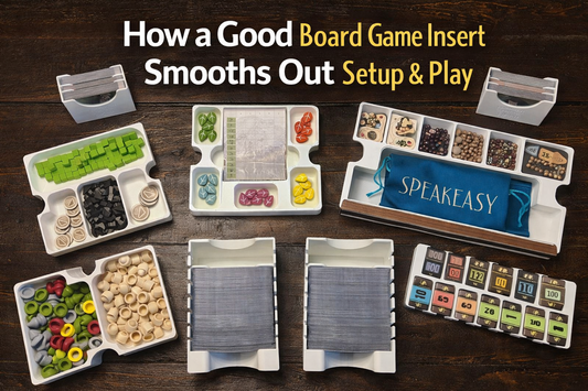 How Board Game Inserts Make Setup Faster & Make Gameplay Smoother