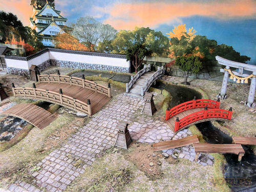 Samurai Bridges Set Game Terrain