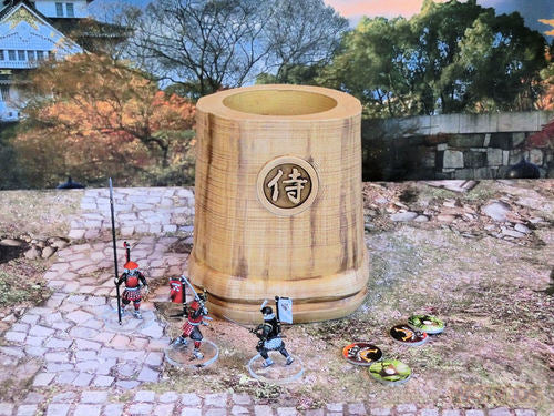 Samurai Bamboo Cup Game Terrain
