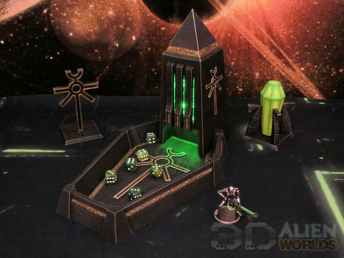 Necrontyr Dice Tray Game Terrain - KreativLayers