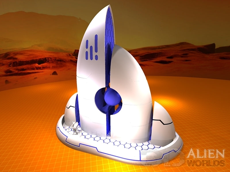 Taui Fusion Reactor Game Terrain - KreativLayers