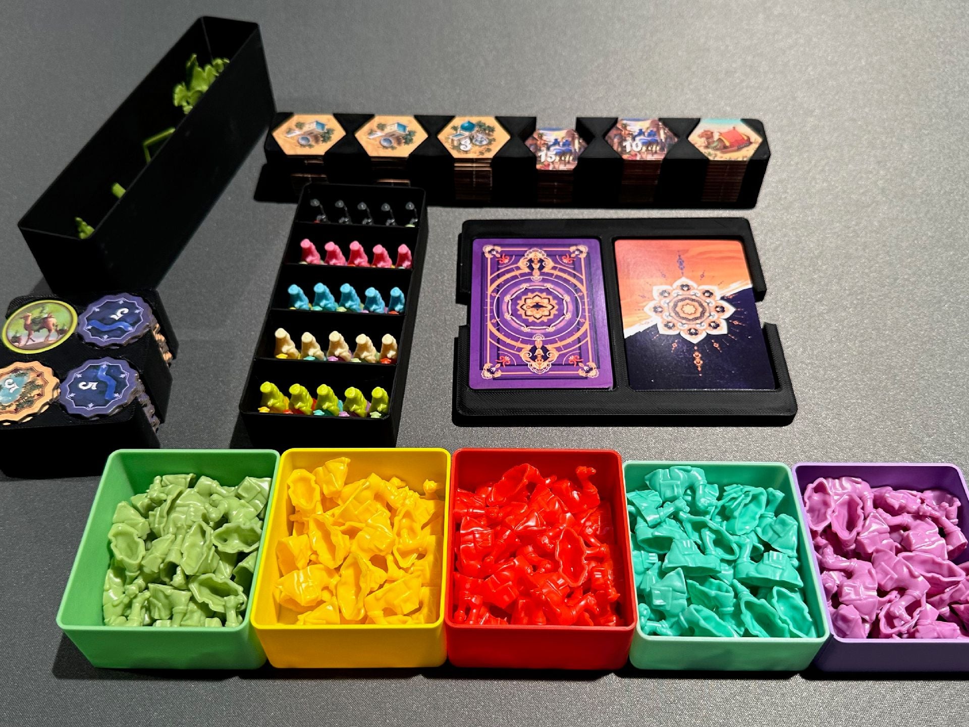 Through the Desert (Allplay edition) + Bazaar Expansions Insert - KreativLayers