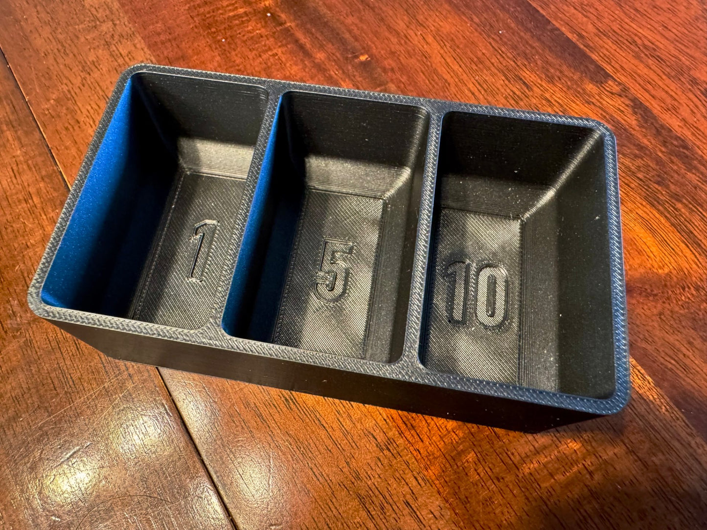 KreativLayers Deluxified Coin Trays for board games, featuring organized compartments for game tokens and coins.