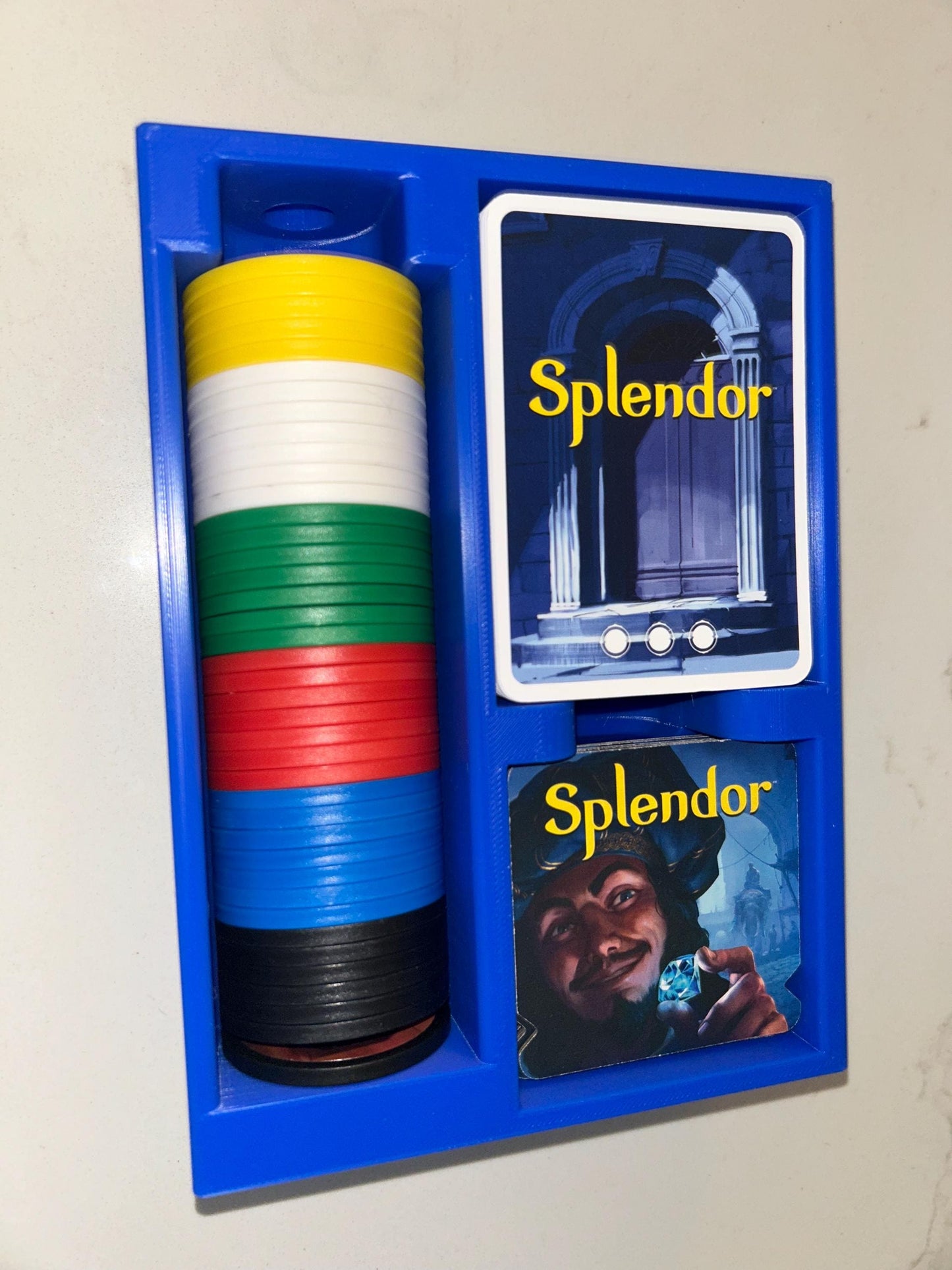 Splendor Game Organizer - Compact Travel Box for Splendor - Eco Friendly 3D Printing Studio