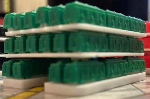 Ticket To Ride America Train Organizer - Using Solar Power and Sustainable Material and a HiTech Bambu Lab Printer Setup