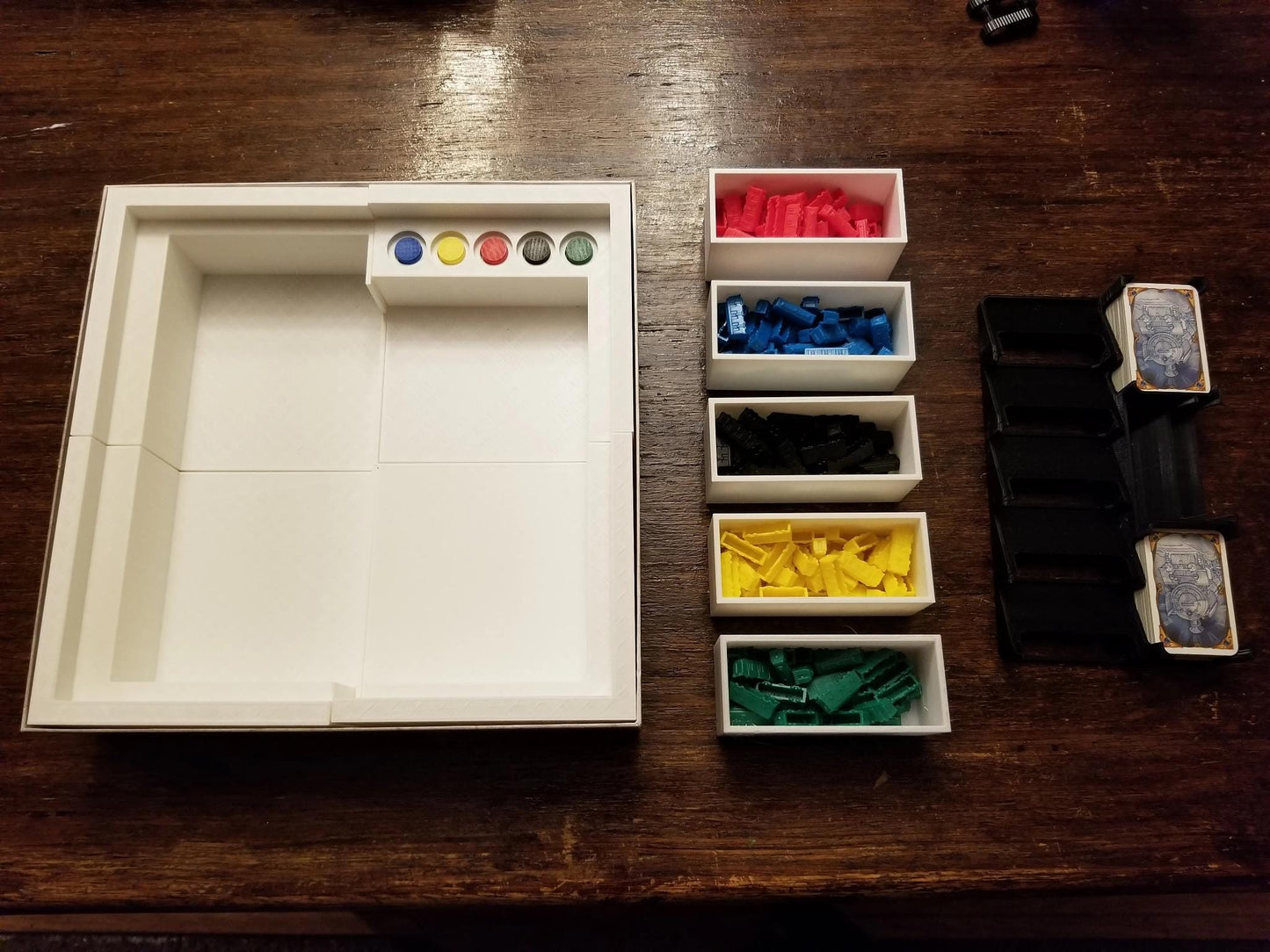 Ticket To Ride Organizer (Only Compatible with Classic North America) - KreativLayers