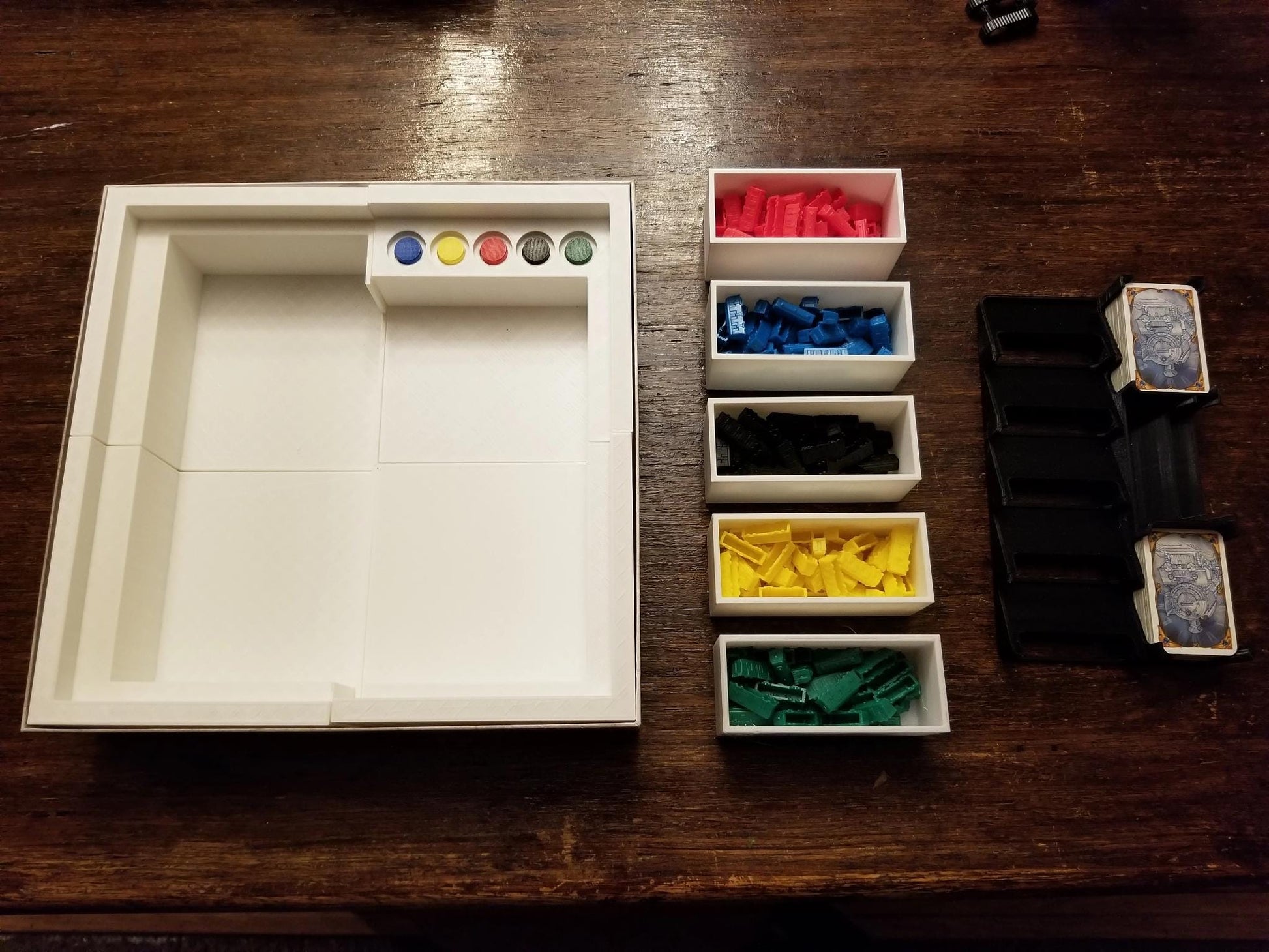 Ticket To Ride Organizer (Only Compatible with Classic North America) - KreativLayers