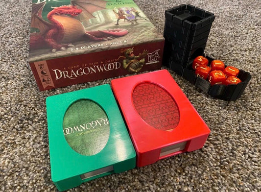 Dragonwood Game Organizer - Improved - Made by High End Bambu Lab Printers run on Solar Power