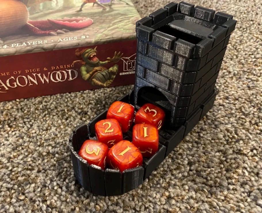 Dragonwood Game Organizer - Improved - Made by High End Bambu Lab Printers run on Solar Power