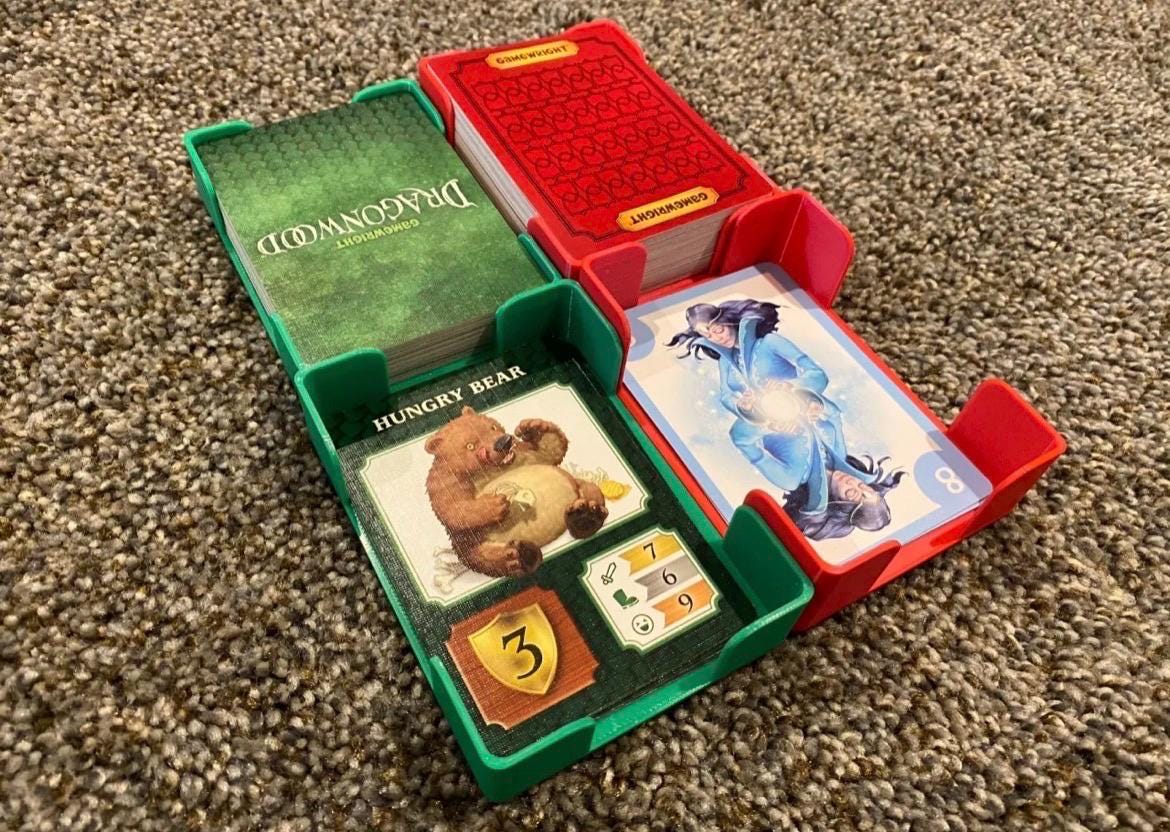 Dragonwood Game Organizer - Improved - Made by High End Bambu Lab Printers run on Solar Power