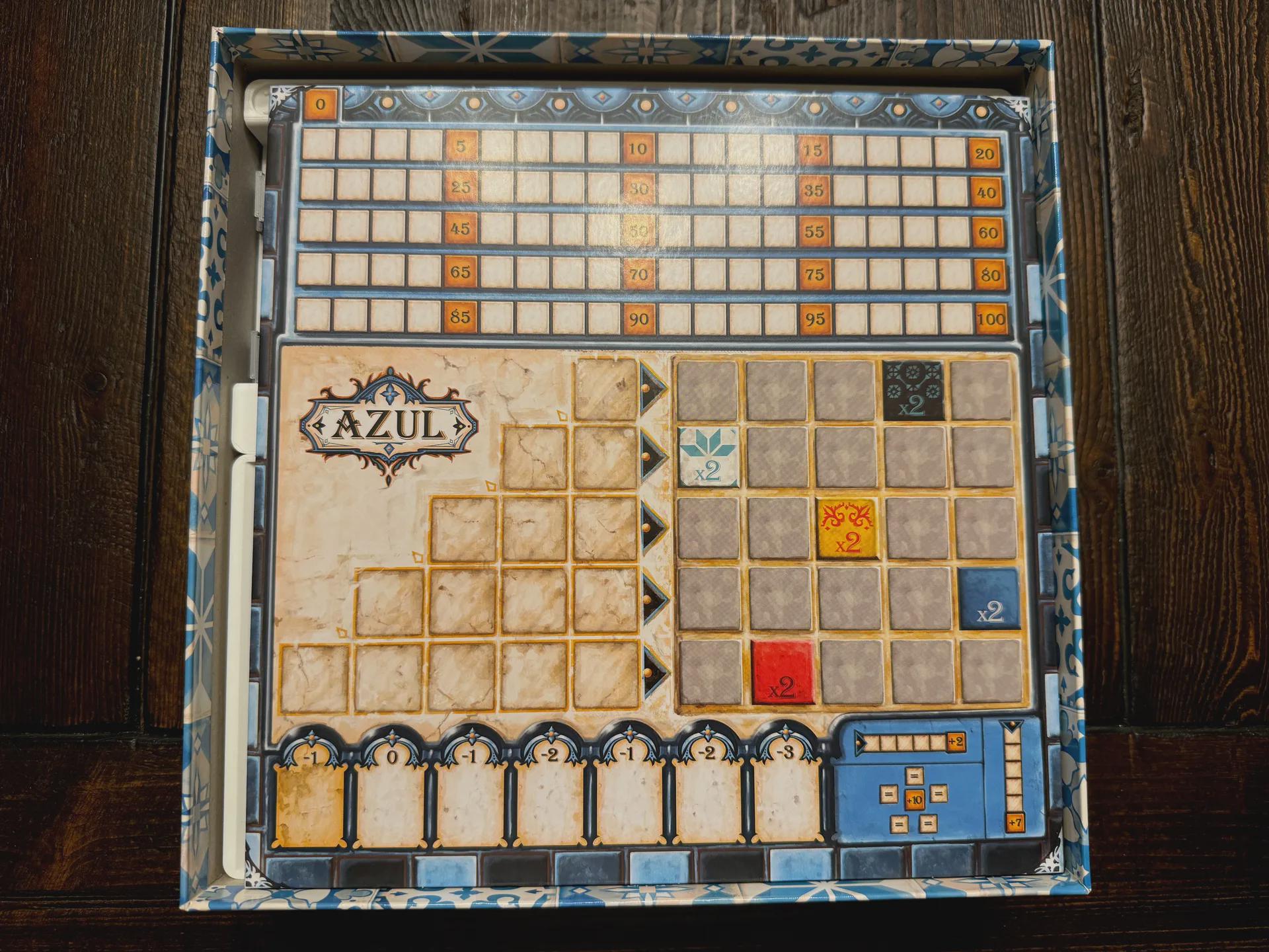 Azul Game Organizer – Supports Crystal Mosaic, Special Factories & Joker Promo, 3D Printed in a Eco Friendly Print Farm - KreativLayers
