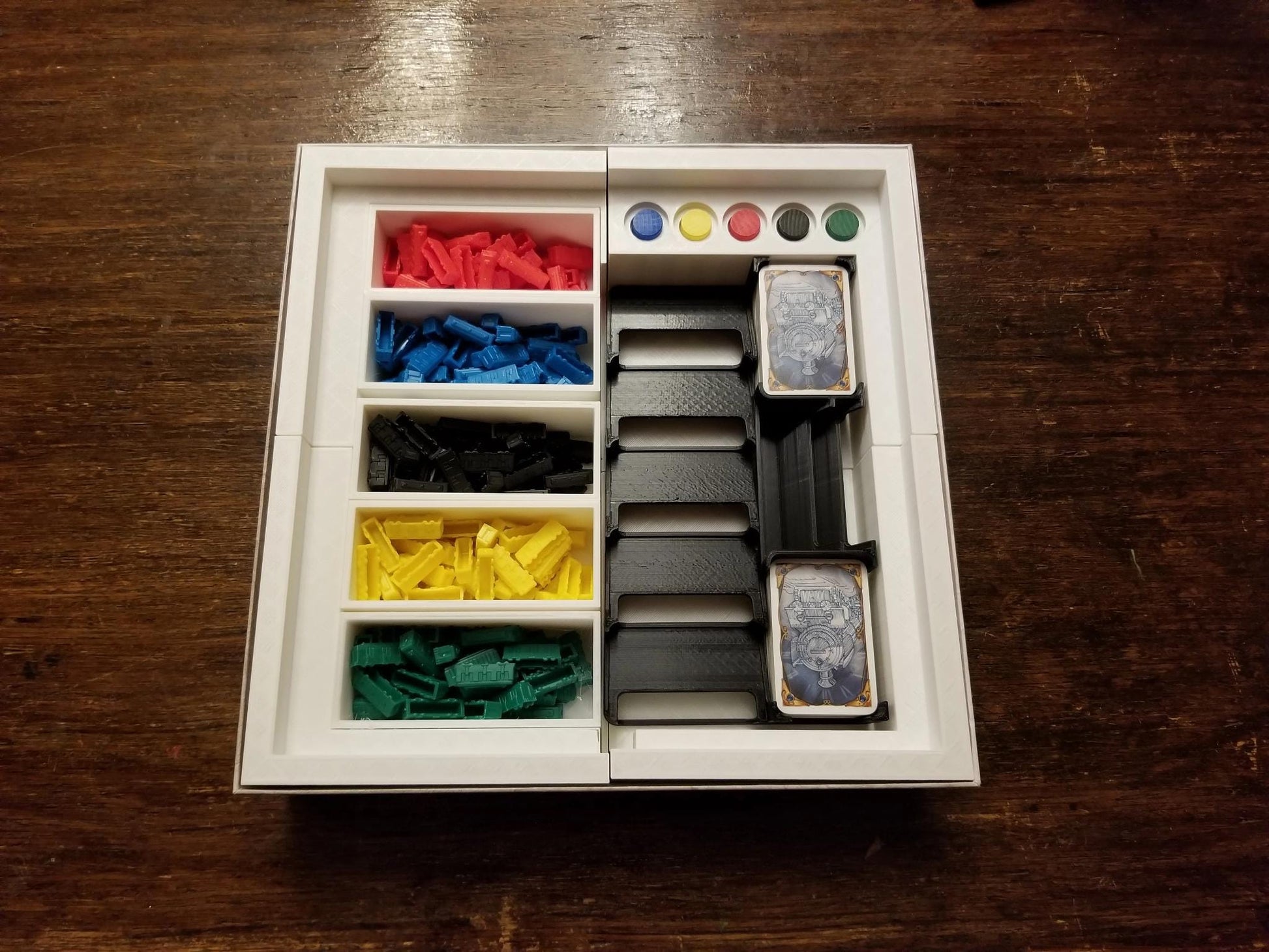 Ticket To Ride Organizer (Only Compatible with Classic North America) - KreativLayers