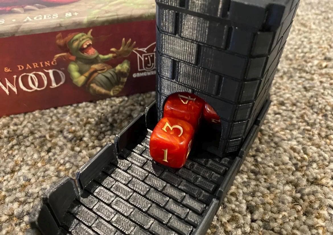 Dragonwood Game Organizer - Improved - Made by High End Bambu Lab Printers run on Solar Power