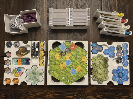 El Dorado Game Organizer – Lautapelit Edition, Holds All Expansions/Promos, Printed In A Eco Friendly Studio