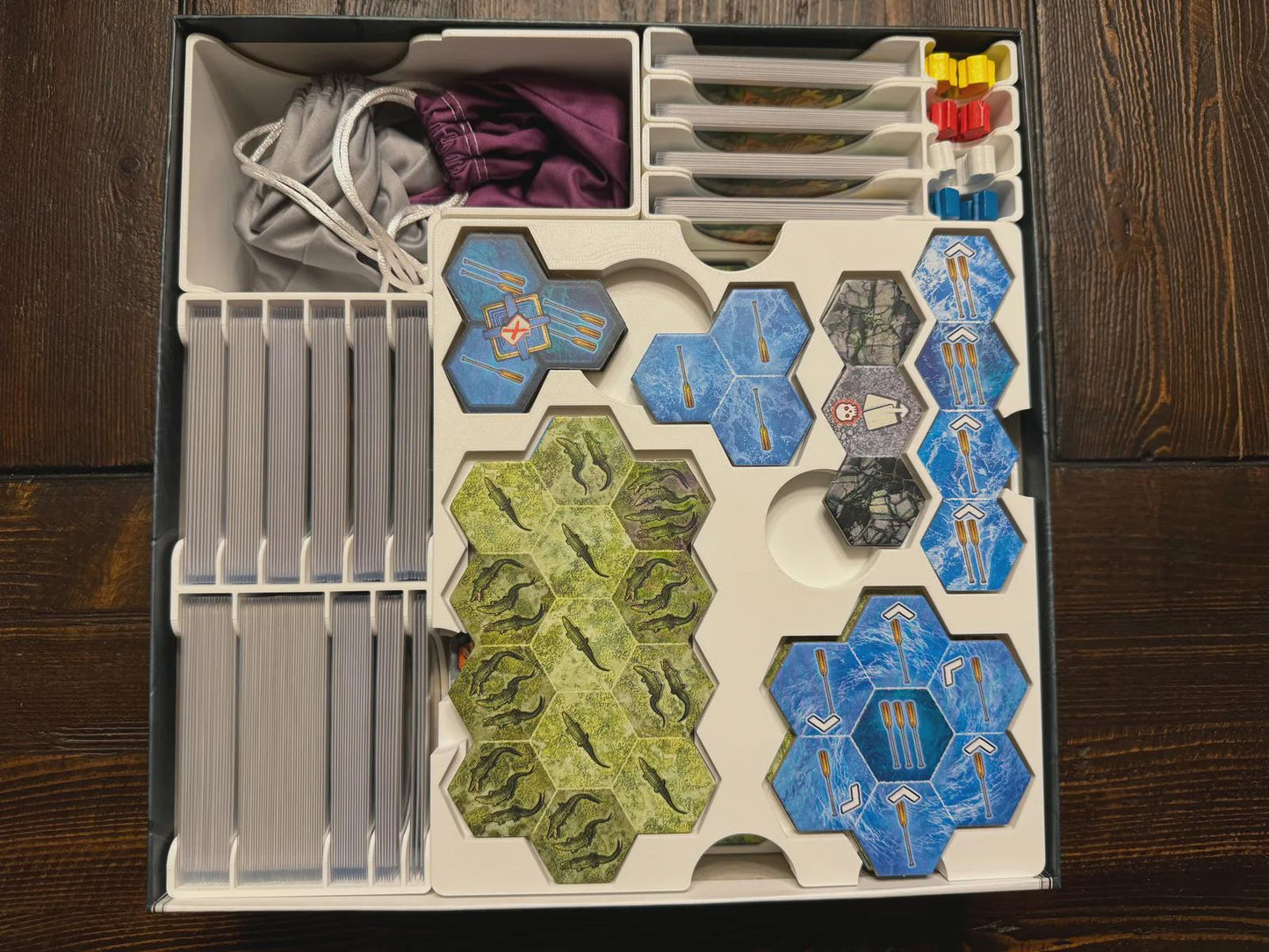 El Dorado Game Organizer – Lautapelit Edition, Holds All Expansions/Promos, Printed In A Eco Friendly Studio