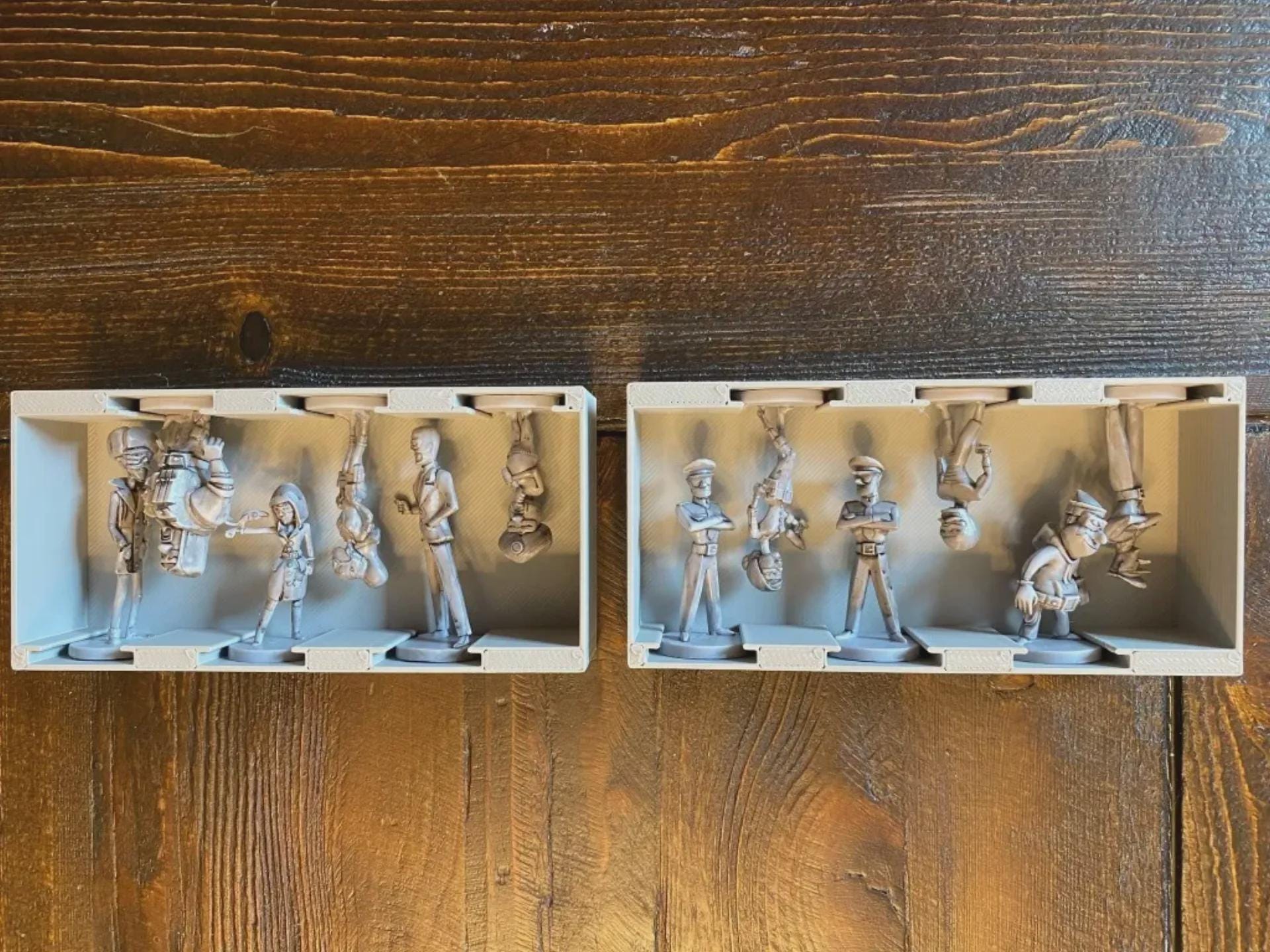 Burgle Bros. 2 Board Game Organizer - Made Using Solar Power and Sustainable Materials