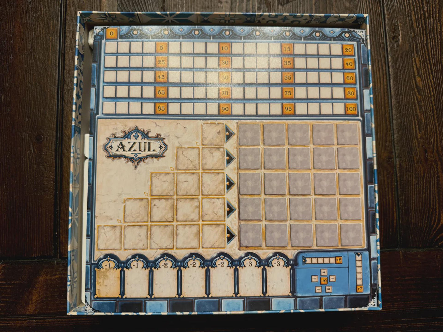 Azul Game Organizer – Supports Crystal Mosaic, Special Factories & Joker Promo, 3D Printed in a Eco Friendly Print Farm - KreativLayers