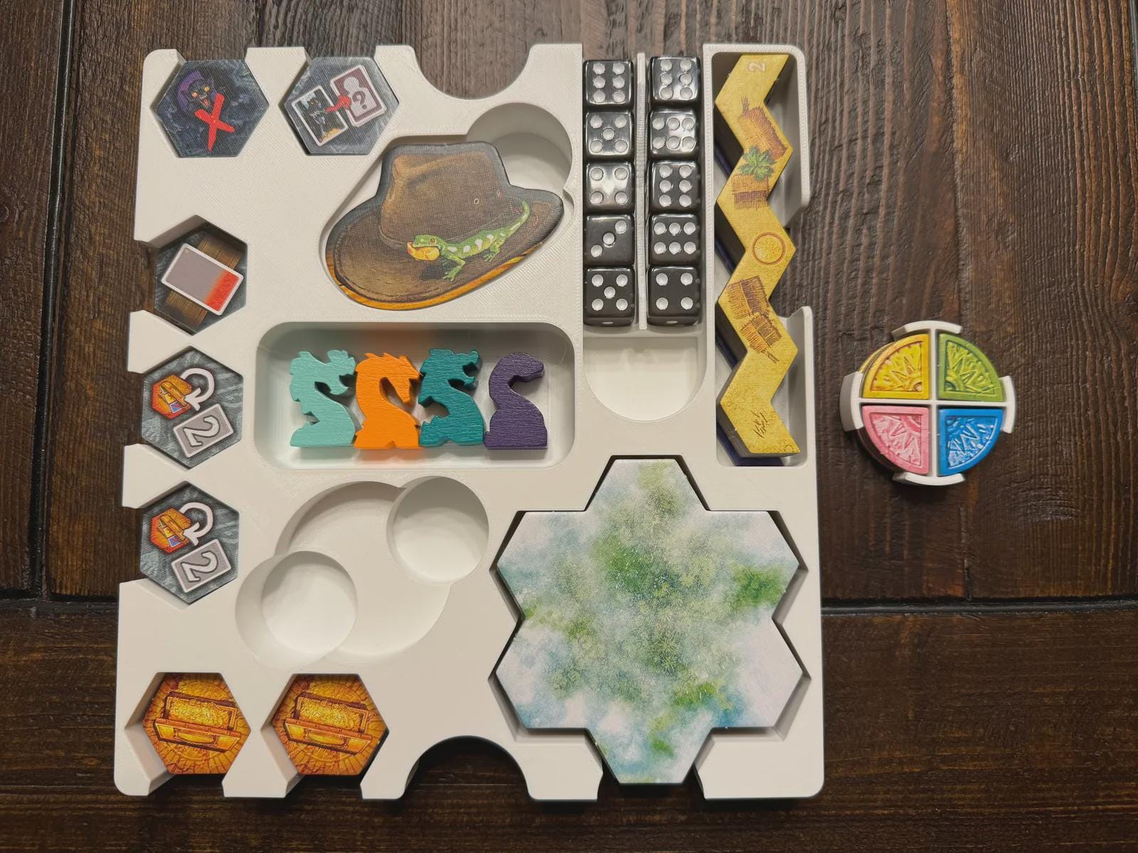 El Dorado Game Organizer – Lautapelit Edition, Holds All Expansions/Promos, Printed In A Eco Friendly Studio