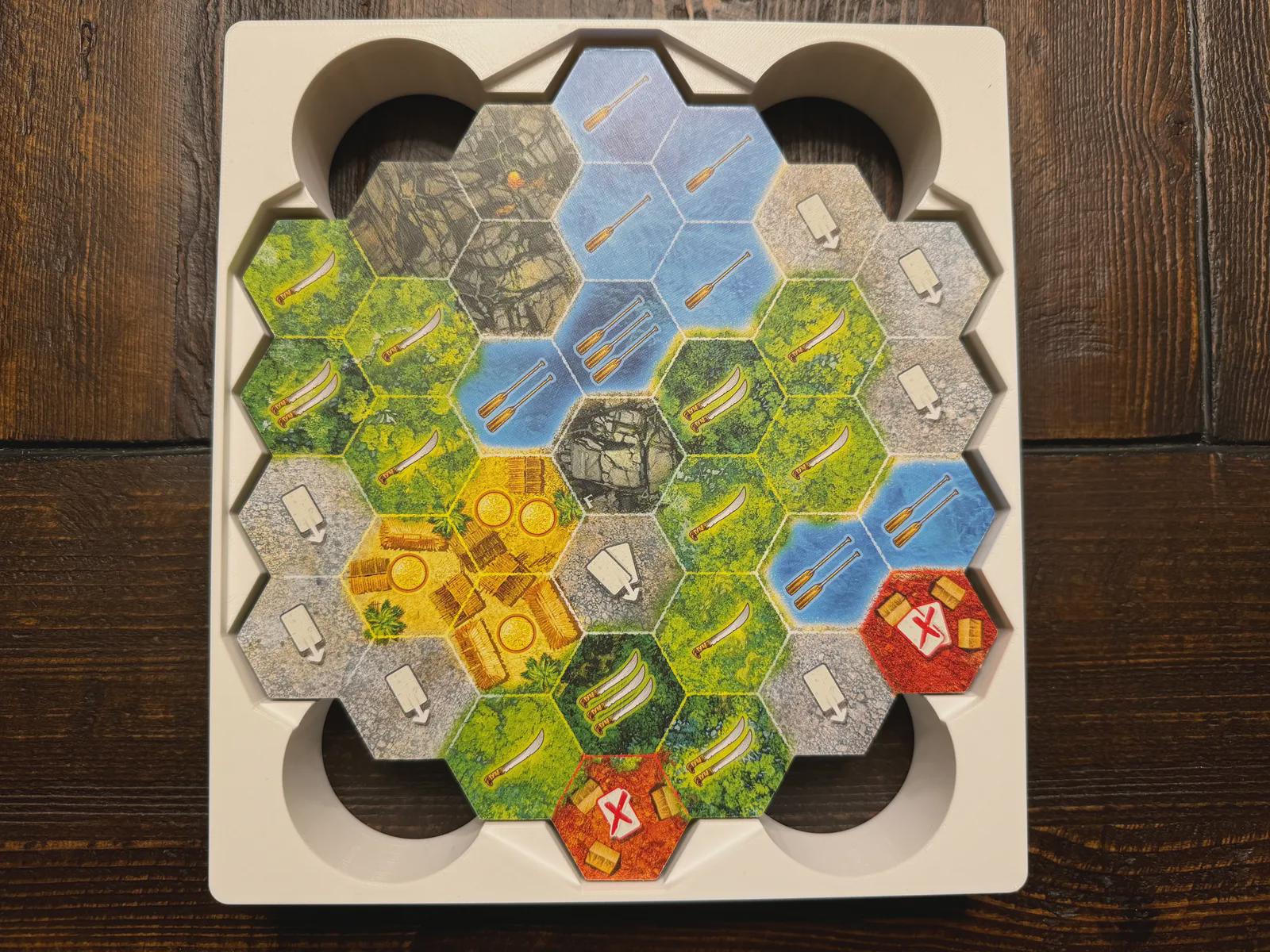 El Dorado Game Organizer – Lautapelit Edition, Holds All Expansions/Promos, Printed In A Eco Friendly Studio