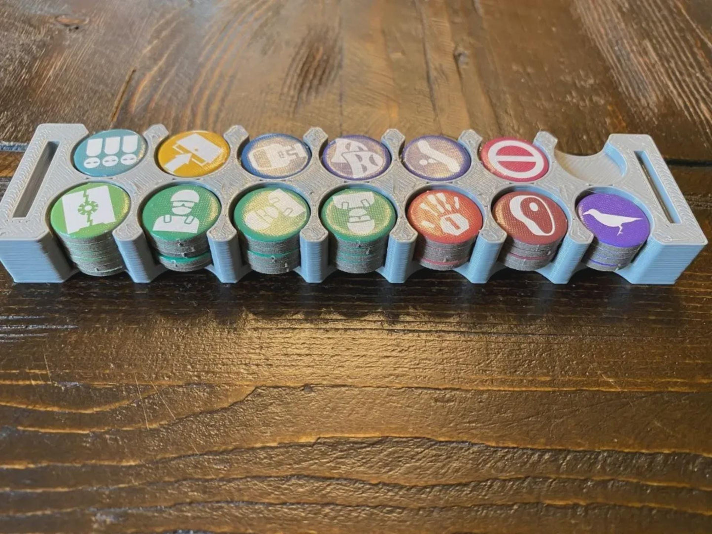 Burgle Bros. 2 Board Game Organizer - Made Using Solar Power and Sustainable Materials