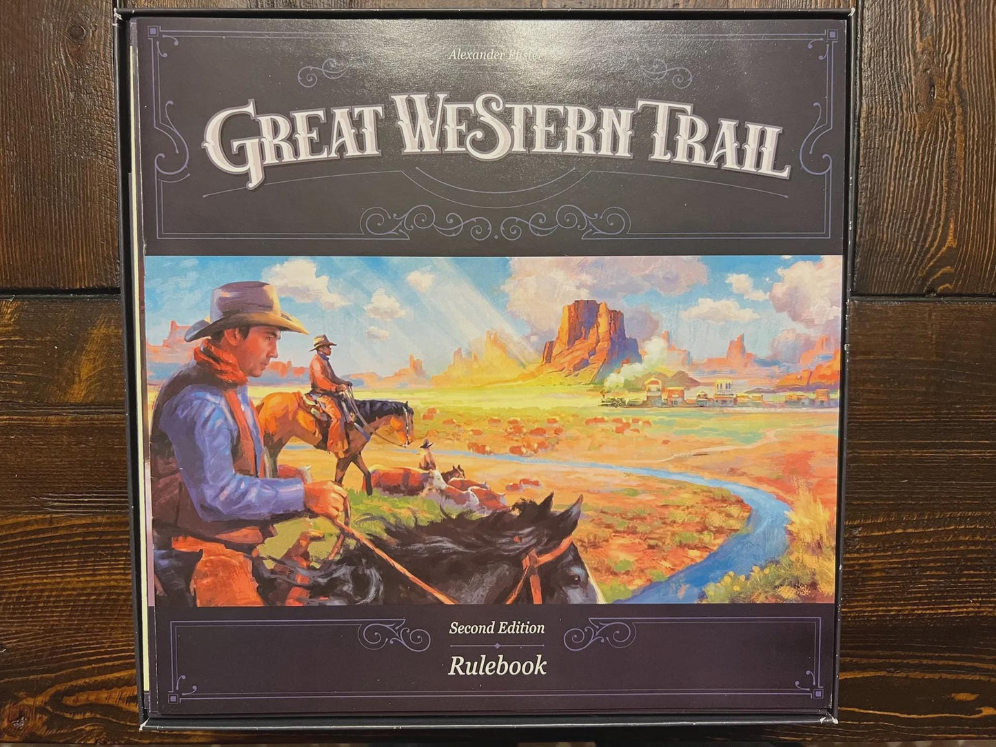 Great Western Trail 2nd Edition Organizer for Rails to the North + Base Game, Eco Friendly Studio, Solar Powered - KreativLayers