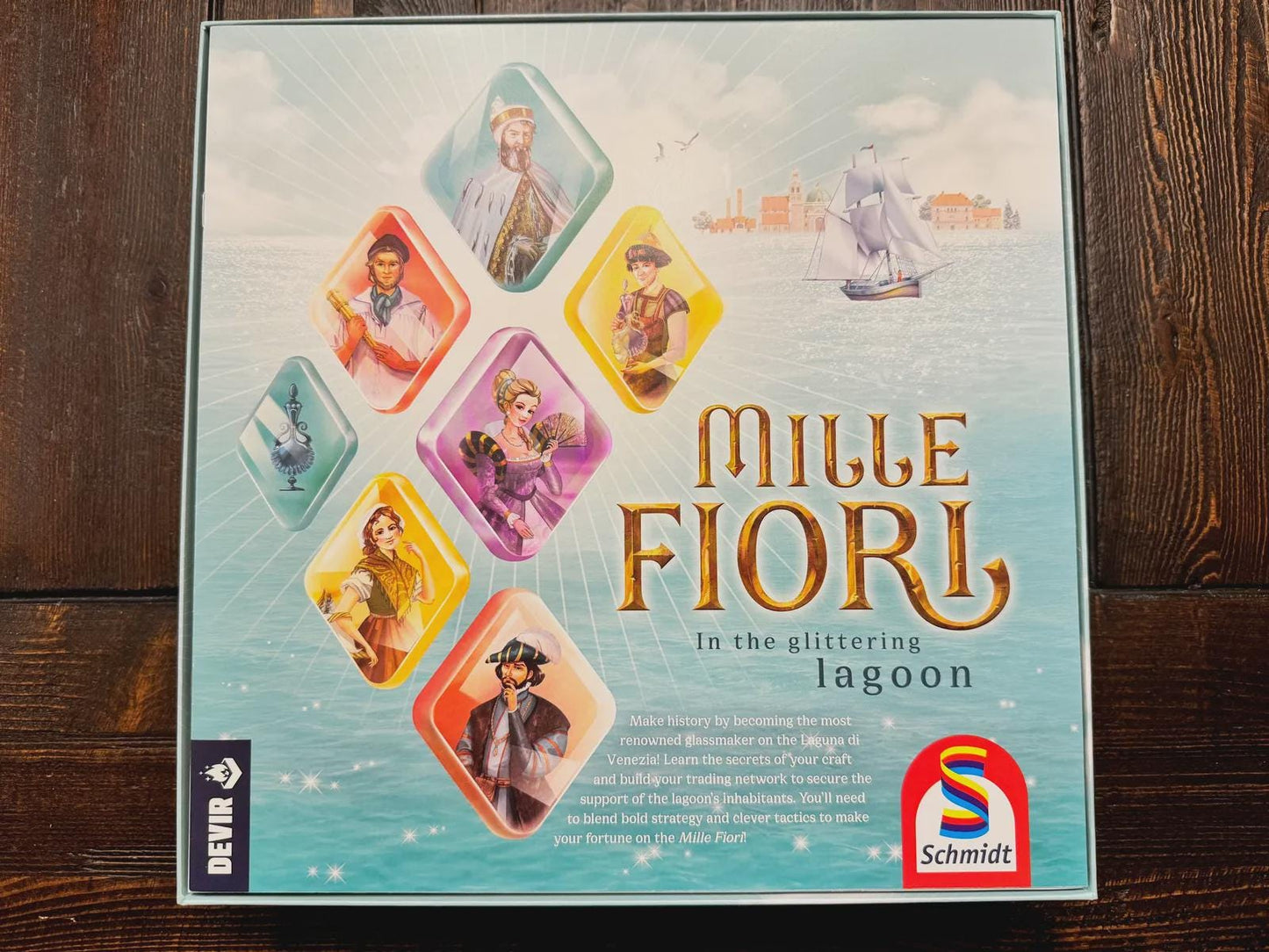 Mille Fiori Board Game Organizer / Insert - Eco Friendly 3D Printing Studio, Using Solar Power and Sustainable Material