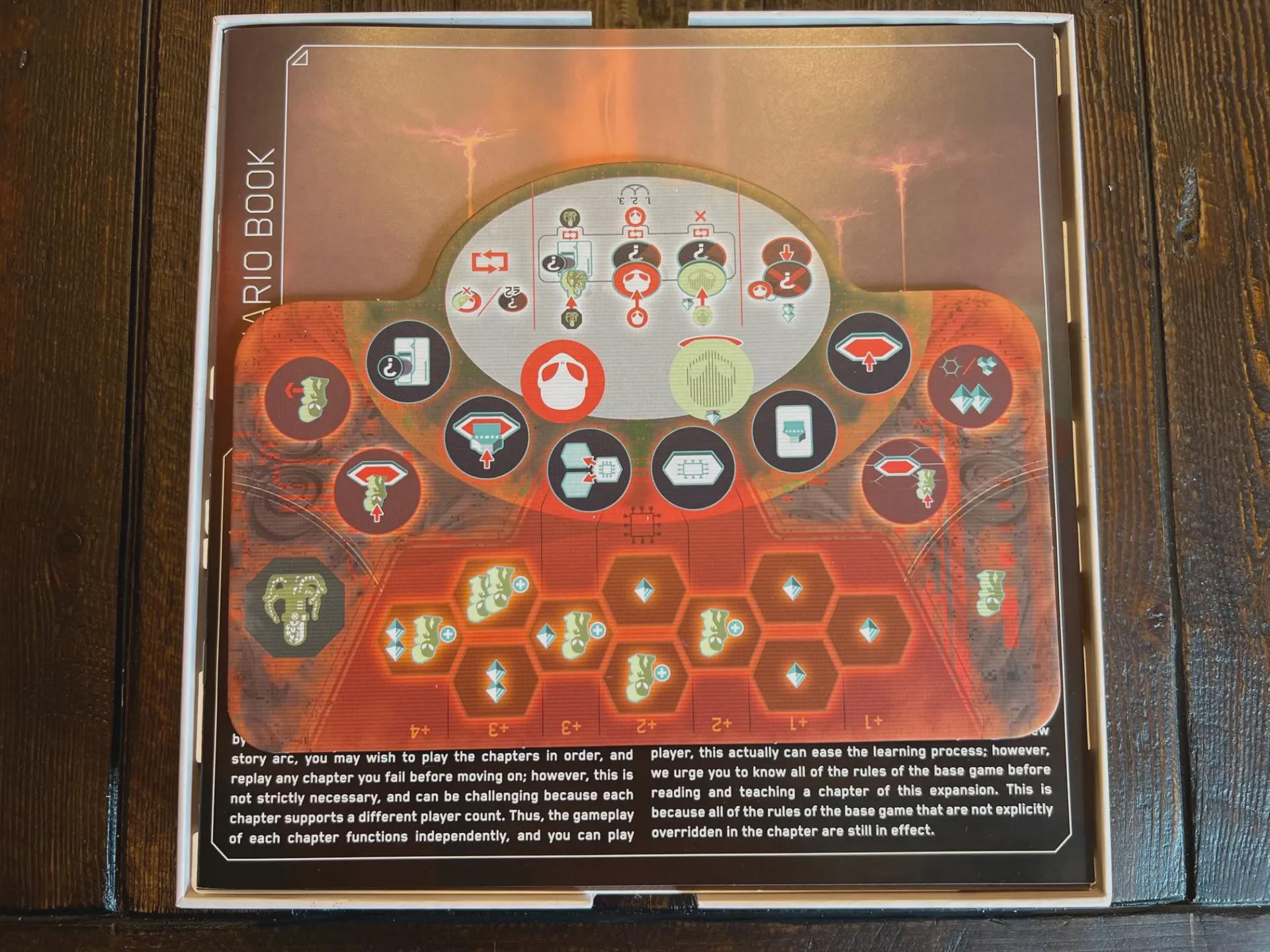 On Mars: Alien Invasion Board Game Insert / Organizer - Mase Using Solar Power and Sustainable Material