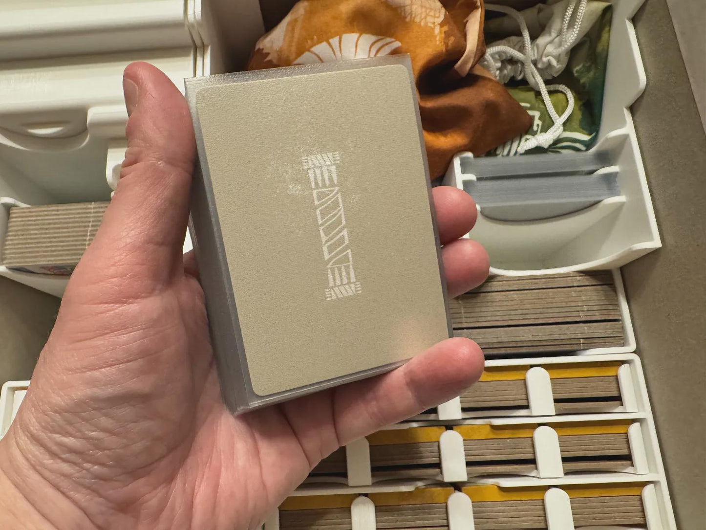 Teotihuacan Deluxe Master Set Insert / Organizer - Fits 5th Player Expansion - Eco Friendly 3D Printing Studio