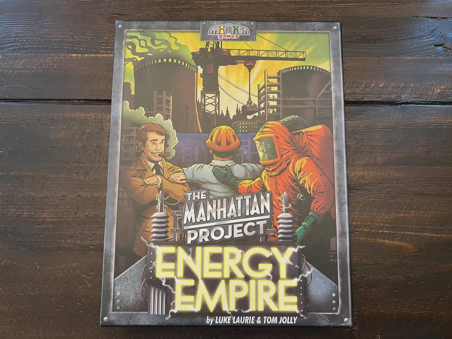 Manhattan Project Energy Empire and Cold War Expansion Insert / Organizer - 3D Printed using Solar Power