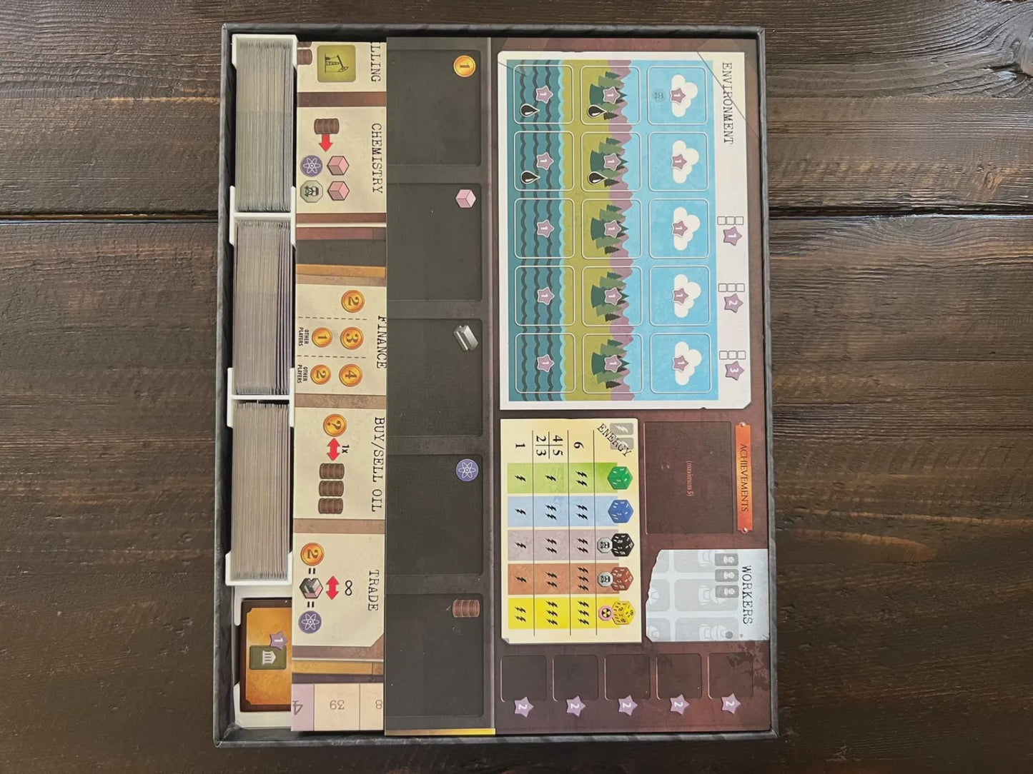 Manhattan Project Energy Empire and Cold War Expansion Insert / Organizer - 3D Printed using Solar Power
