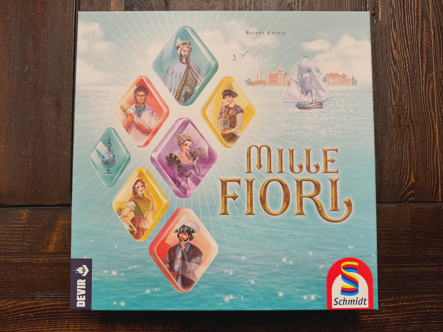 Mille Fiori Board Game Organizer / Insert - Eco Friendly 3D Printing Studio, Using Solar Power and Sustainable Material