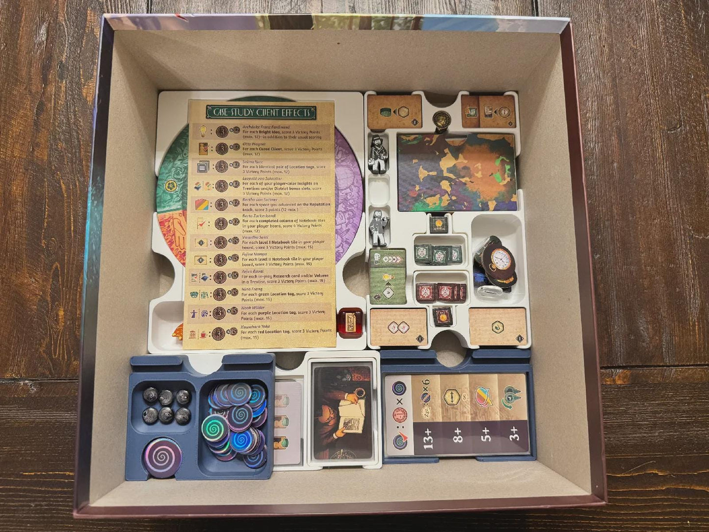 Unconscious Mind Insert / Organizer - Kickstarter Collector's Edition - Eco Friendly 3D Printing Using Solar Power