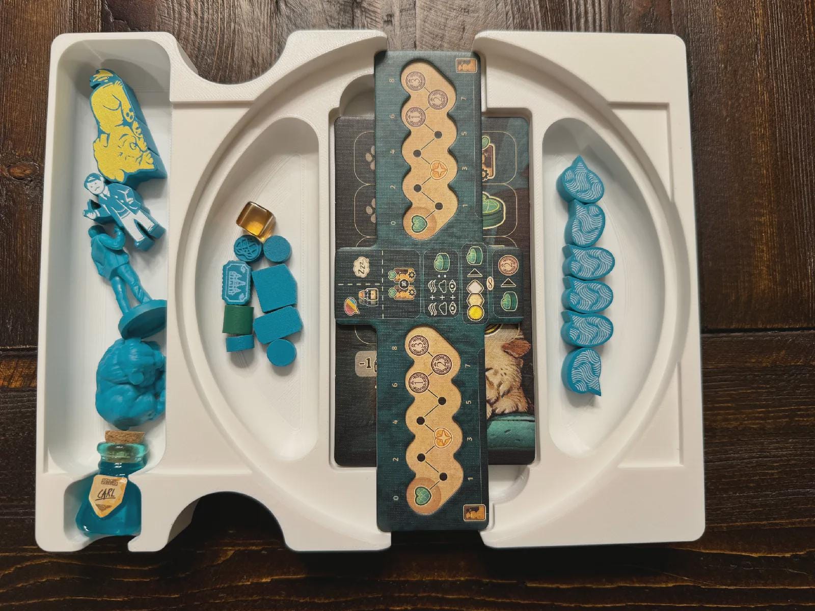 Unconscious Mind Insert / Organizer - Kickstarter Collector's Edition - Eco Friendly 3D Printing Using Solar Power