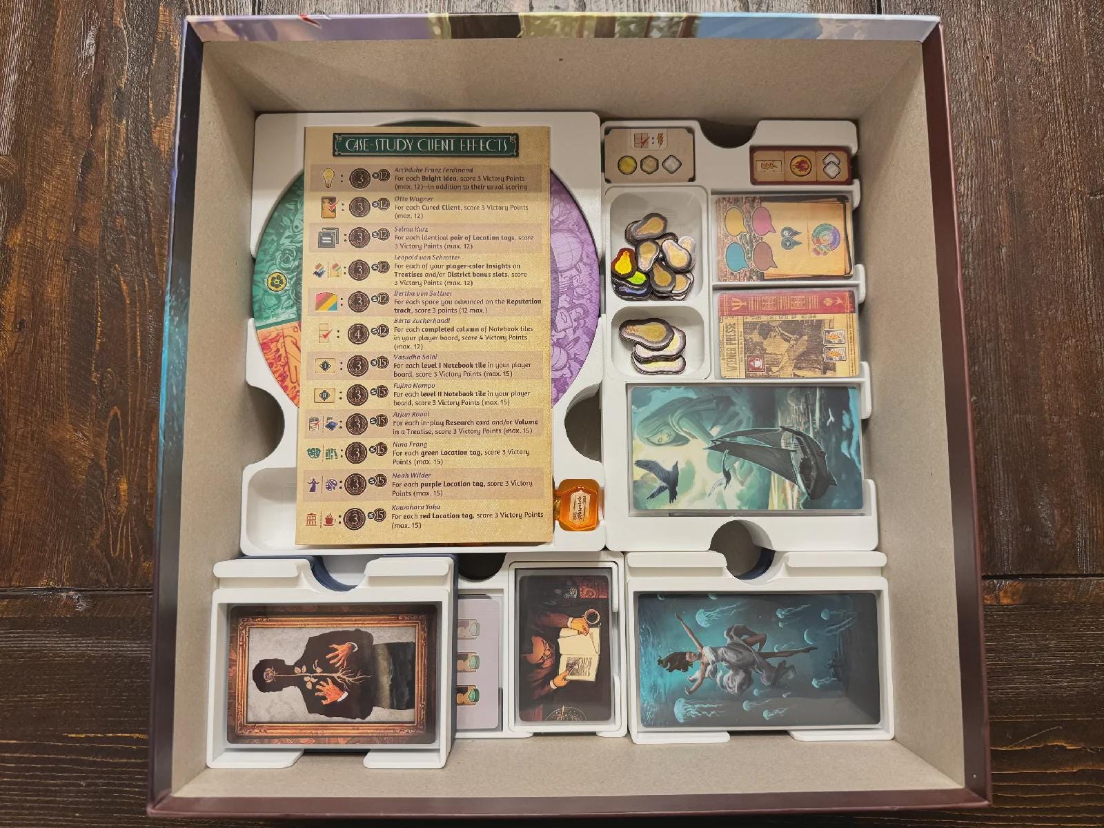 Unconscious Mind Insert / Organizer - Kickstarter Collector's Edition - Eco Friendly 3D Printing Using Solar Power