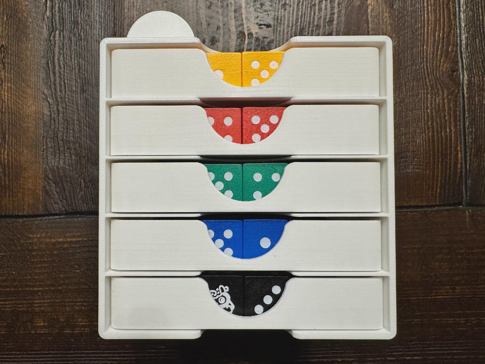 Teotihuacan Deluxe Master Set Insert / Organizer - Fits 5th Player Expansion - Eco Friendly 3D Printing Studio