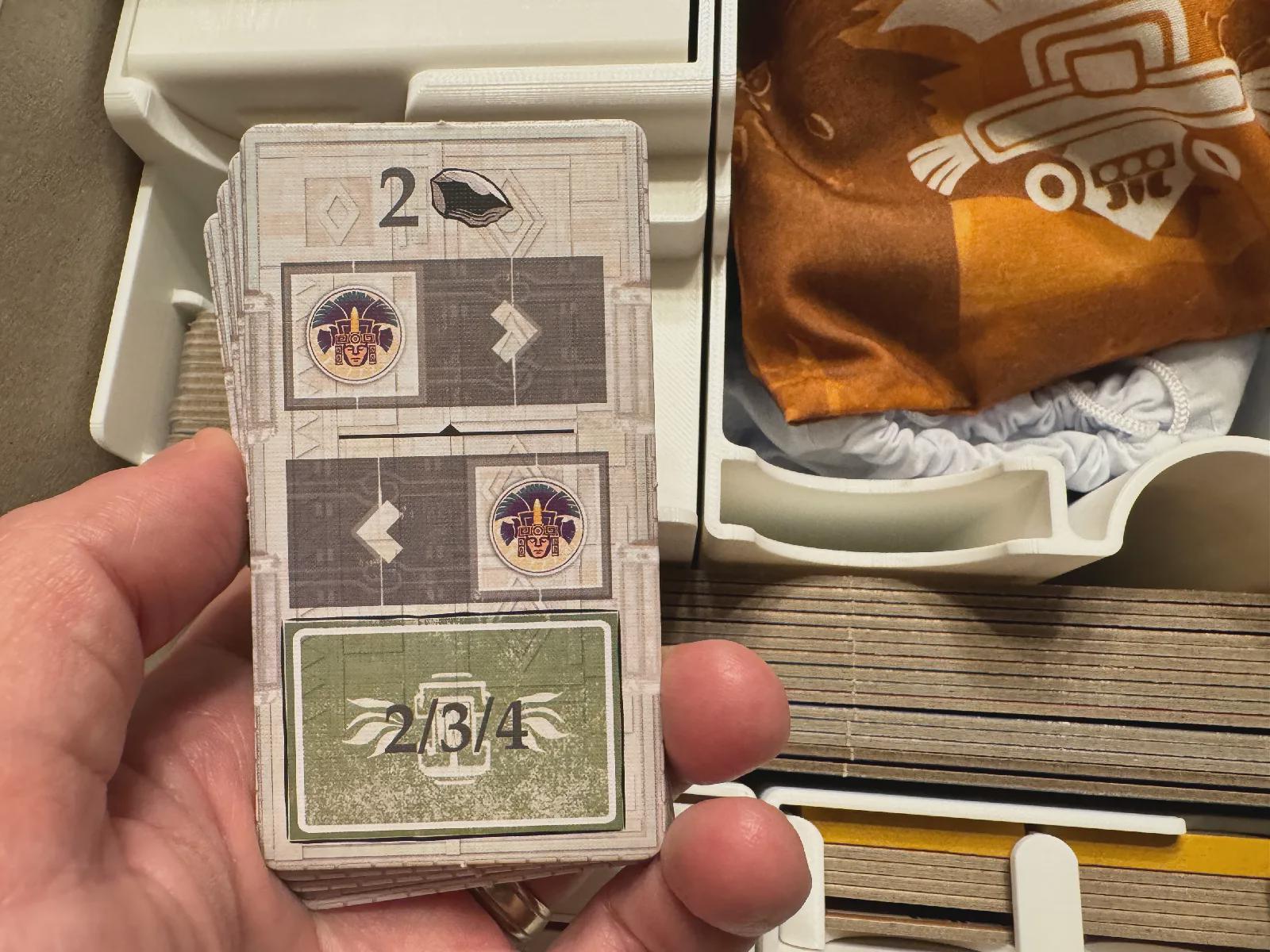 Teotihuacan Deluxe Master Set Insert / Organizer - Fits 5th Player Expansion - Eco Friendly 3D Printing Studio