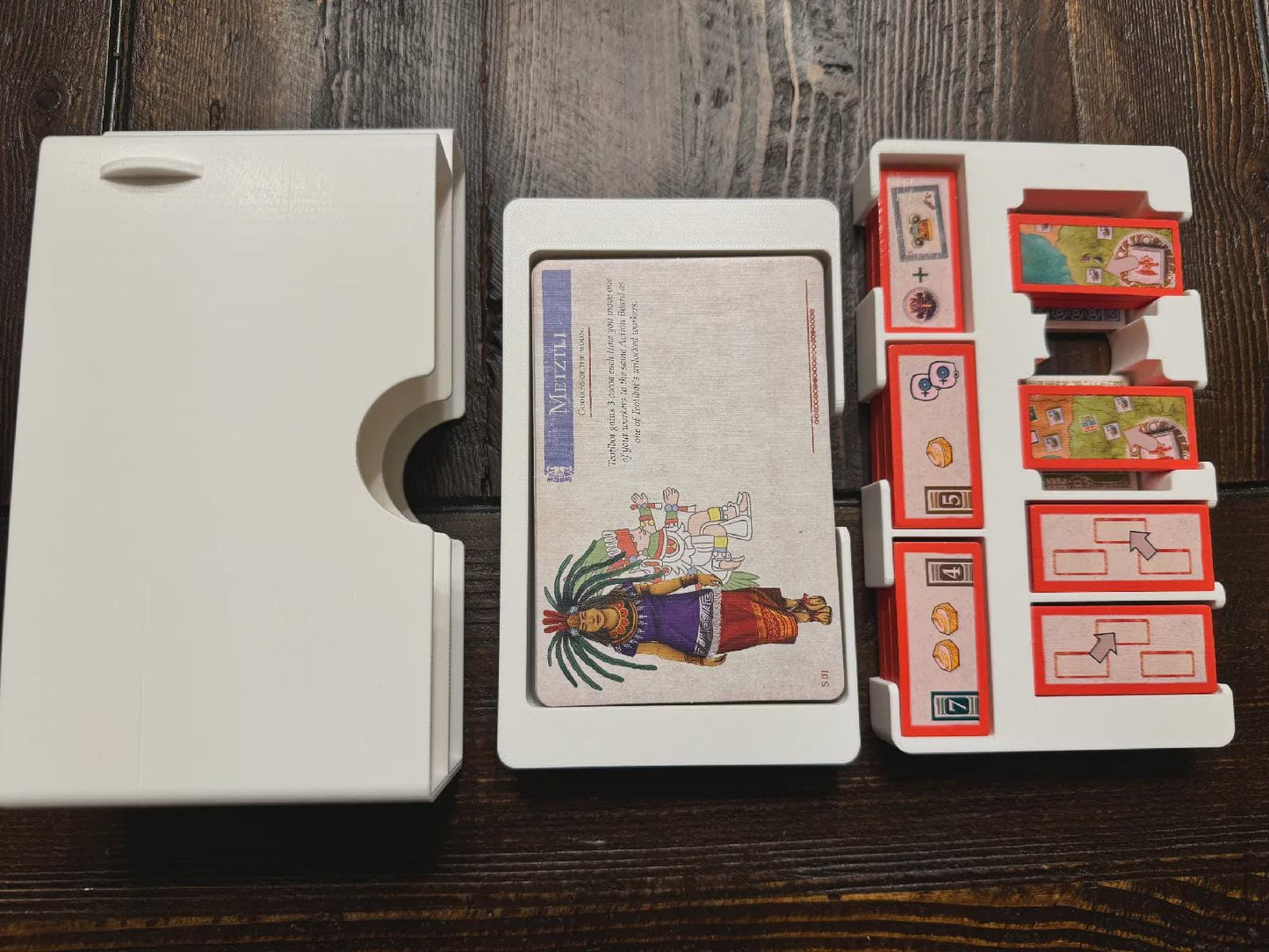 Teotihuacan Deluxe Master Set Insert / Organizer - Fits 5th Player Expansion - Eco Friendly 3D Printing Studio