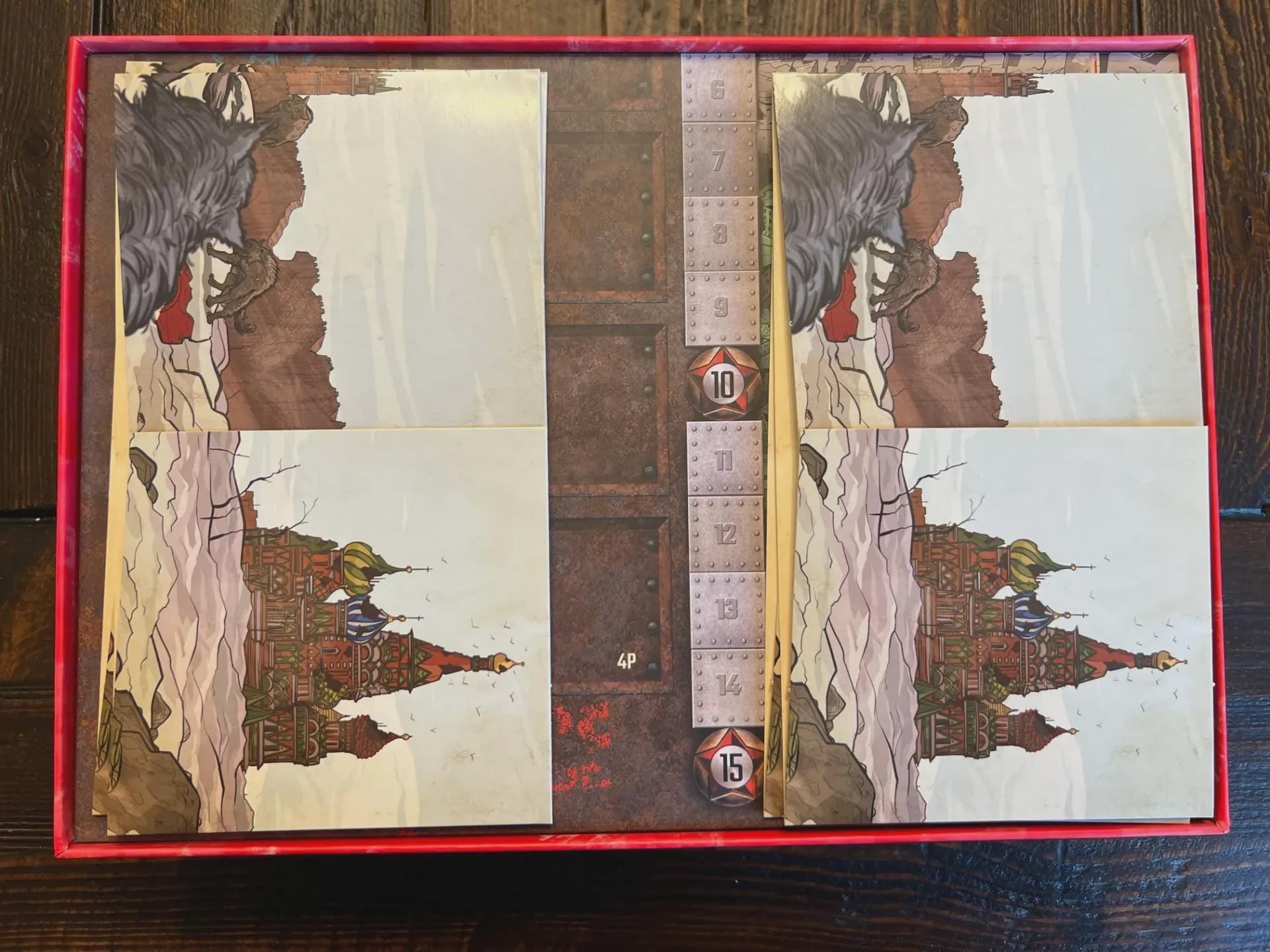 Resurgence Board Game Insert / Organizer - Made using Solar Power and Sustainable Materials