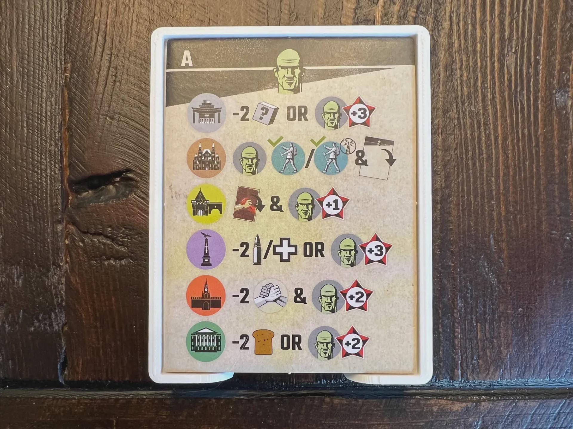 Resurgence Board Game Insert / Organizer - Made using Solar Power and Sustainable Materials