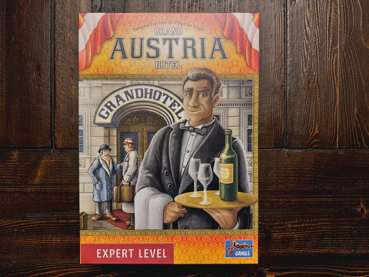 Grand Austria Hotel and Let's Waltz Insert / Organizer - Holds Meeple Source Food Upgrades Made using Solar Power