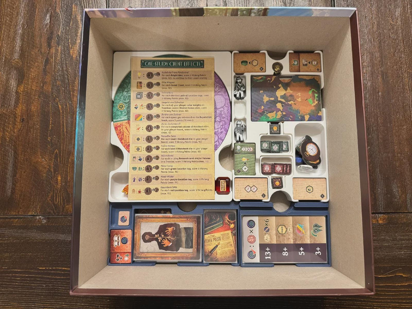 Unconscious Mind Insert / Organizer - Kickstarter Collector's Edition - Eco Friendly 3D Printing Using Solar Power