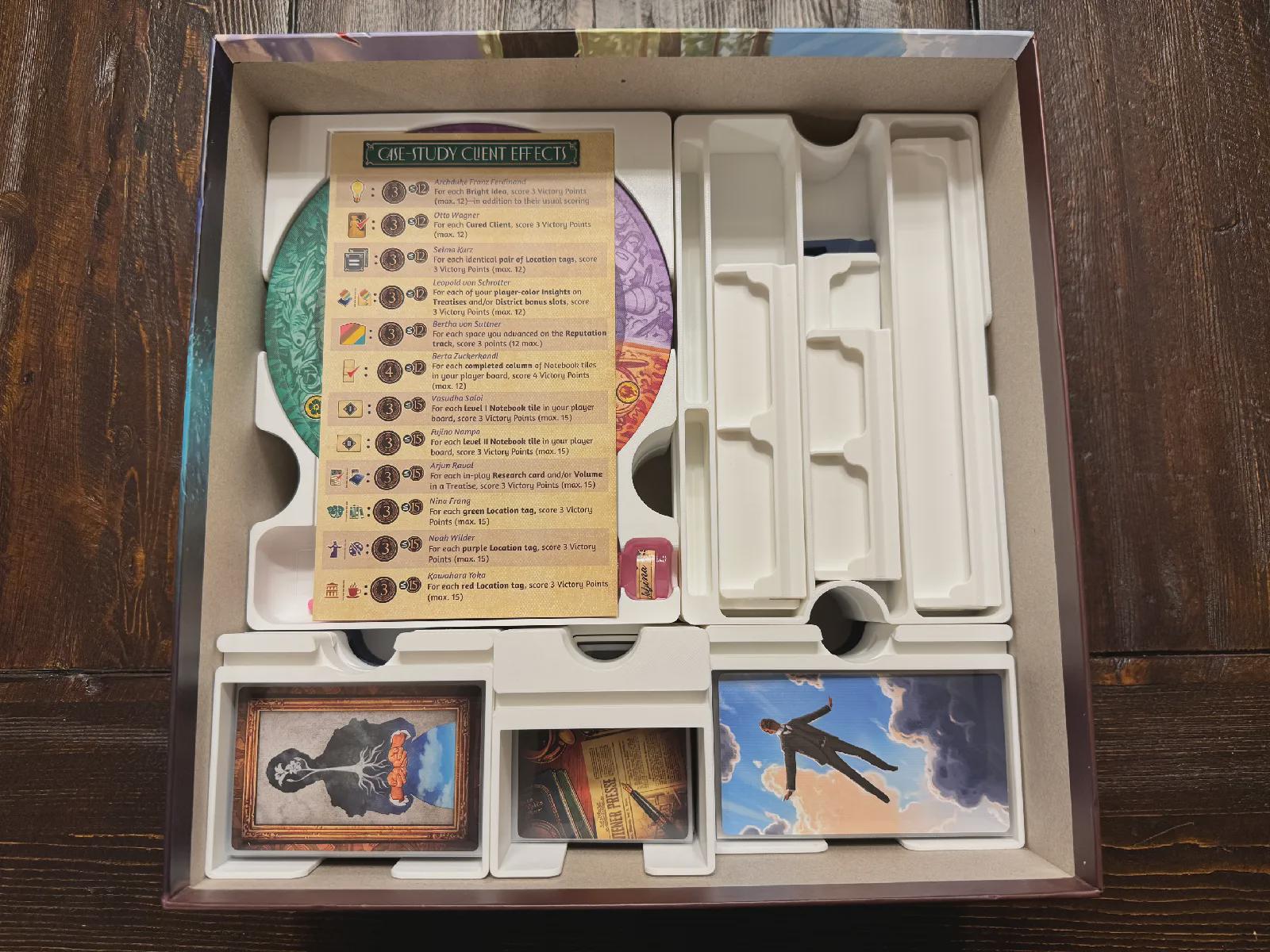 Unconscious Mind Insert / Organizer - Kickstarter Collector's Edition - Eco Friendly 3D Printing Using Solar Power