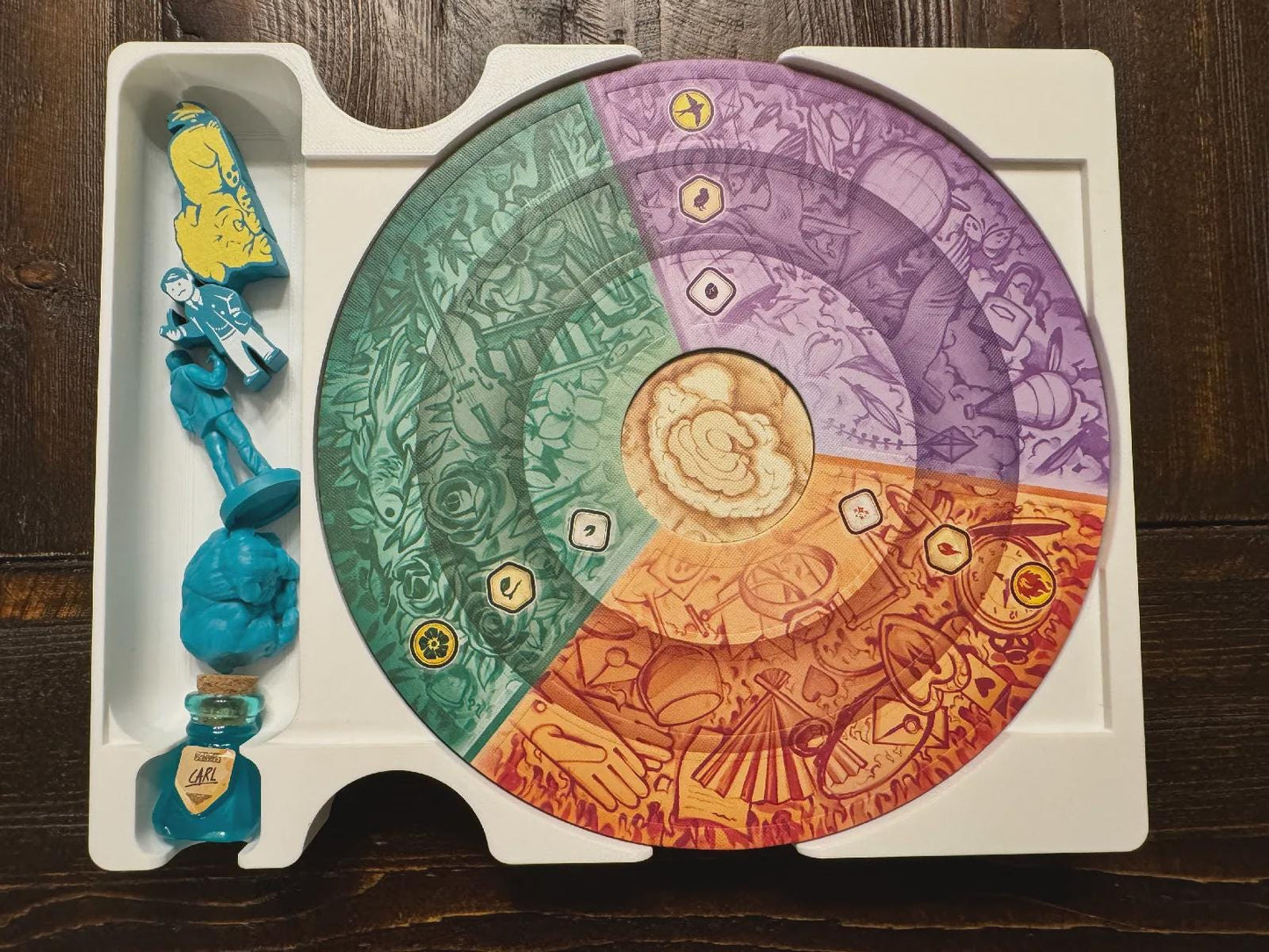 Unconscious Mind Insert / Organizer - Kickstarter Collector's Edition - Eco Friendly 3D Printing Using Solar Power