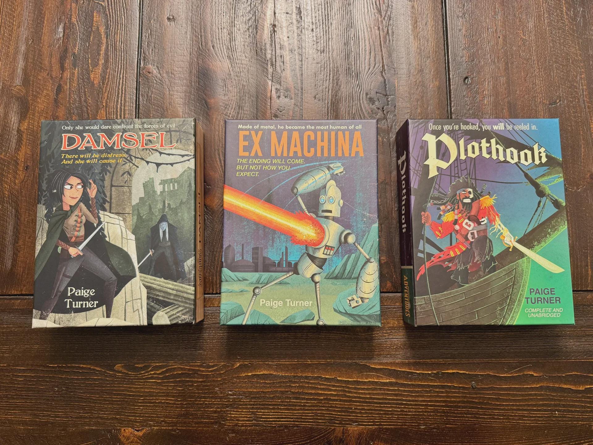 Paperback Adventures Volume 1 Insert / Organizer - Eco Friendly 3D Printing Using Solar Power